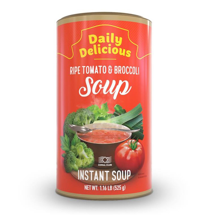 Купить Дейли Делишес суп из спелых томатов и брокколи